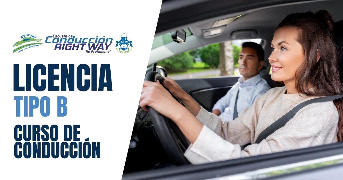 Obtén Tu【Licencia Tipo B】Curso De Conducción Para Autos